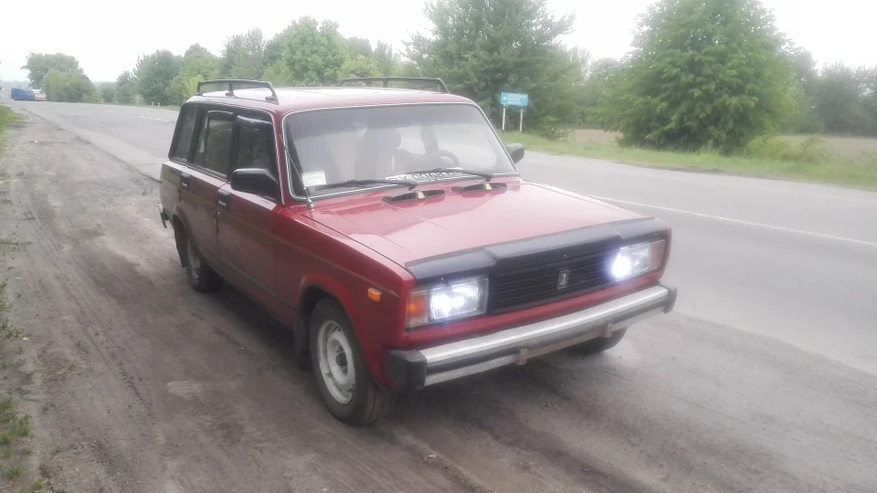 Lada 2104 жужка на газу