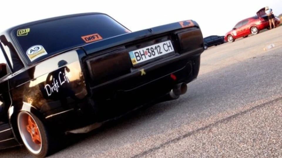 Lada 2105 чорна I♥Drifting. 5