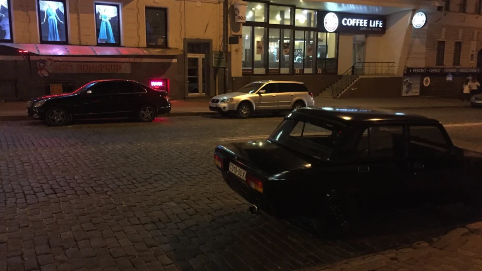 Lada 2105 дрифт шпана 3