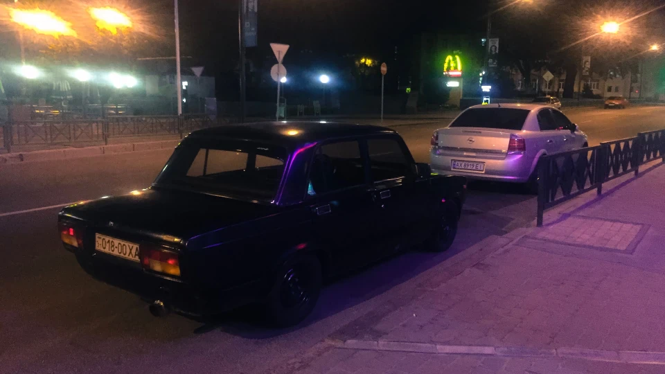 Lada 2105 дрифт шпана 4