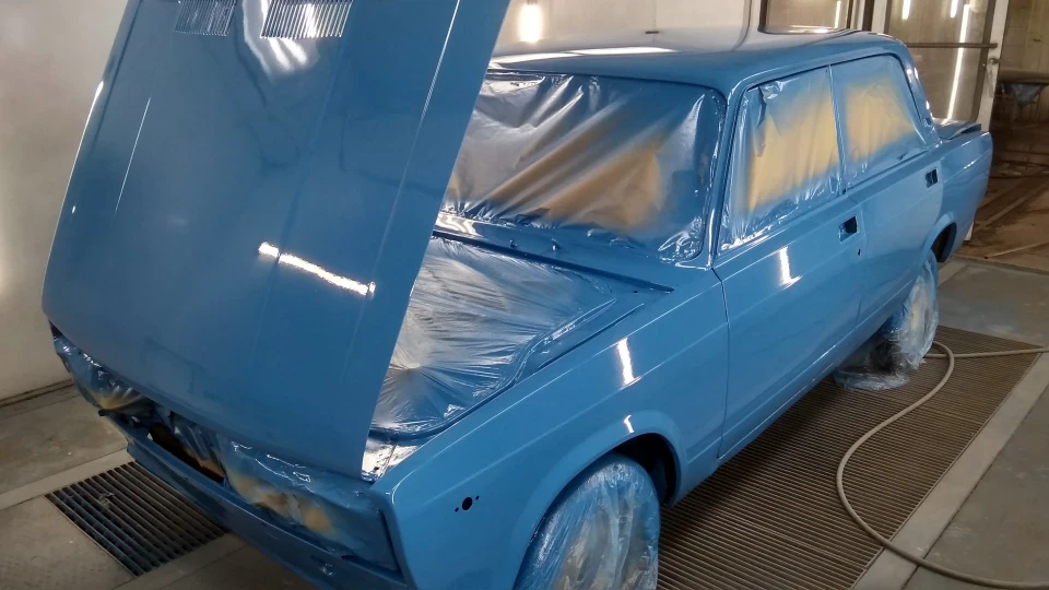 Lada 2105 Синя куля 5