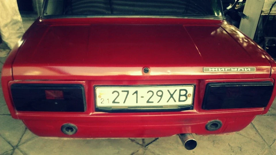 Lada 2105 vinyl wrap 2