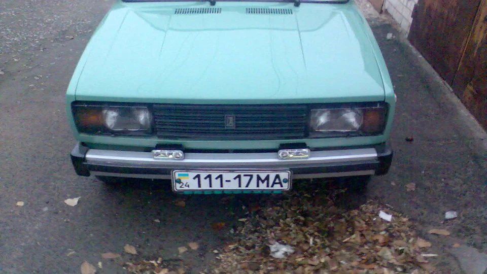 Lada 2105 зелена липа 3