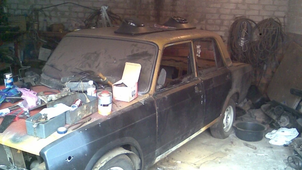 Lada 2105 жовтяк 3