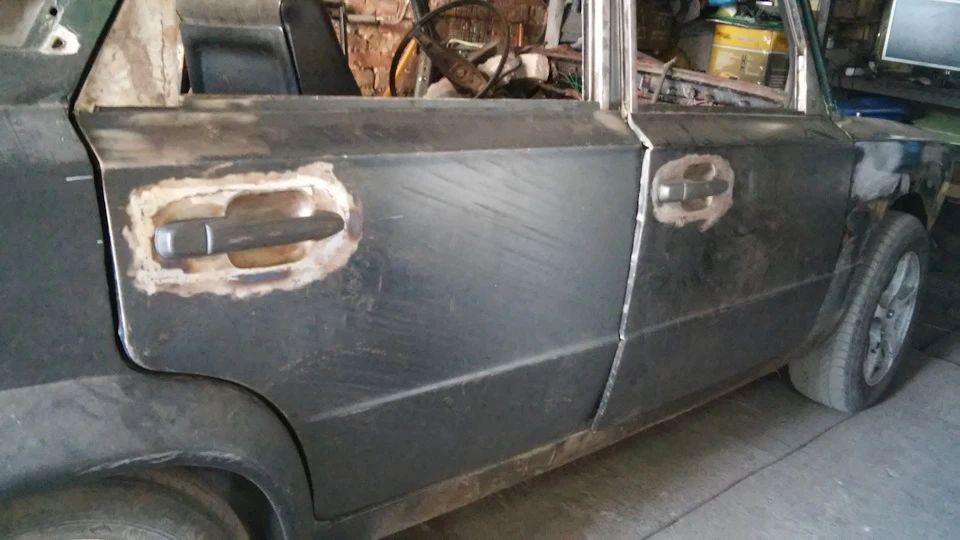 Lada 2106 чорний дракон 3