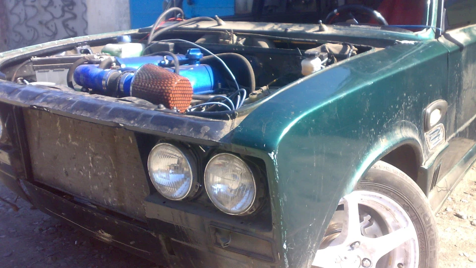 Lada 2106 чорний дракон 4