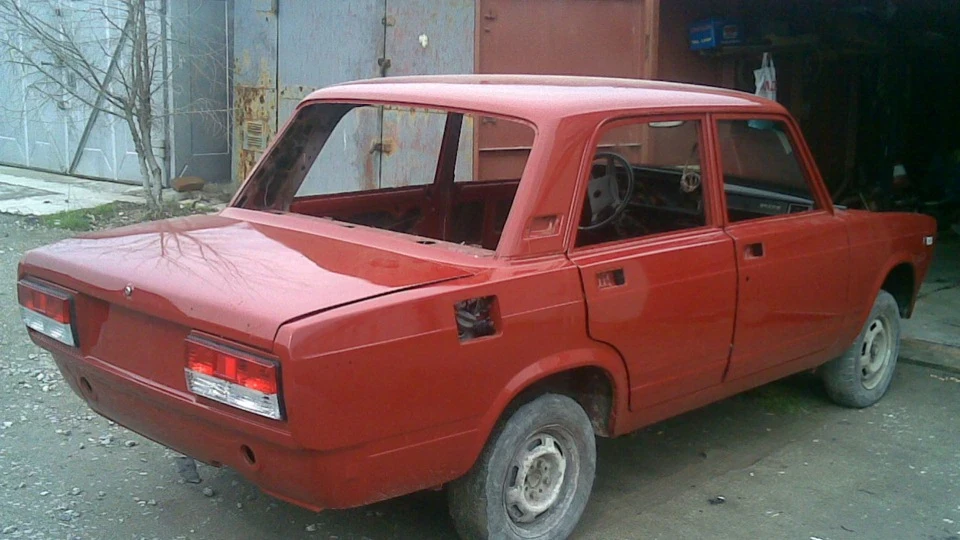 Lada 2107 майбутній драгстер 5