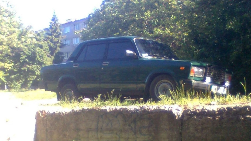 Lada 2107 міні_танк 3