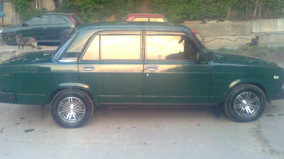 Lada 2107 міні_танк 5