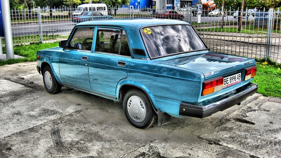 Lada 2107 RADIOACTIVE Петергоф 2