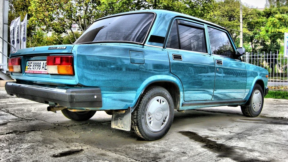 Lada 2107 RADIOACTIVE Петергоф 3