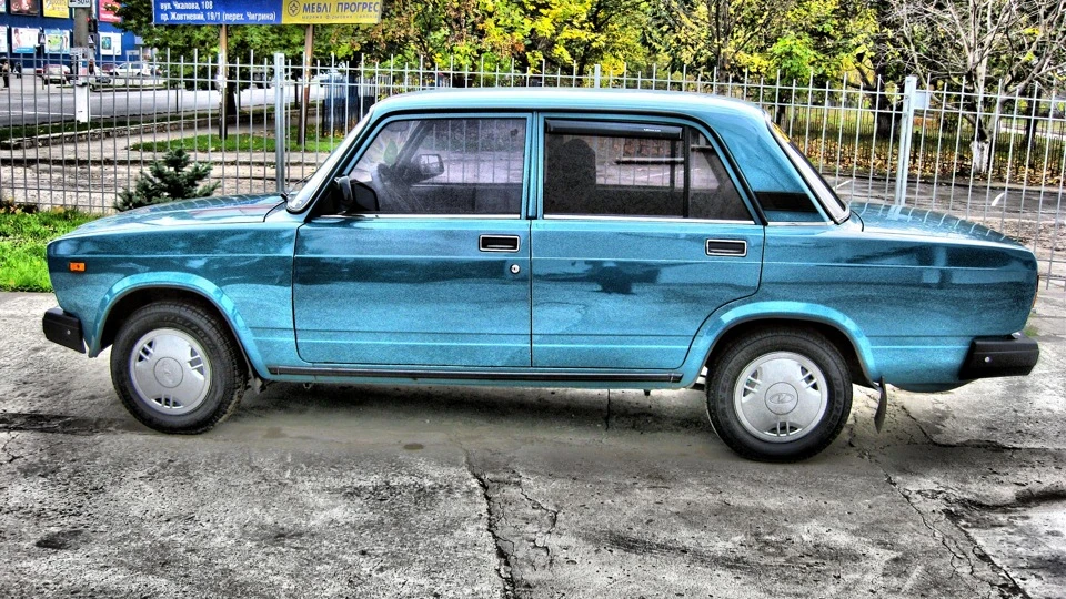 Lada 2107 RADIOACTIVE Петергоф 5