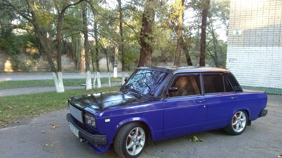 Lada 2107 Синя Хмара 2