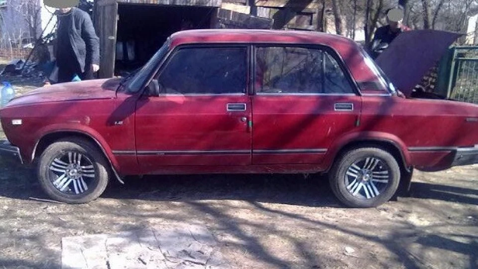 Лада 2107 Йде дощ!!! 2