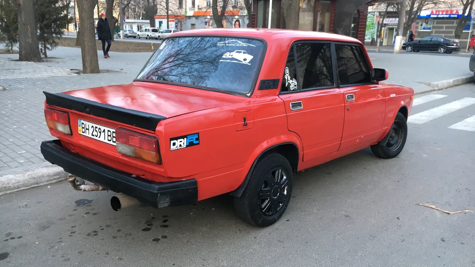 Lada 2107 Тазик#на#зиму#