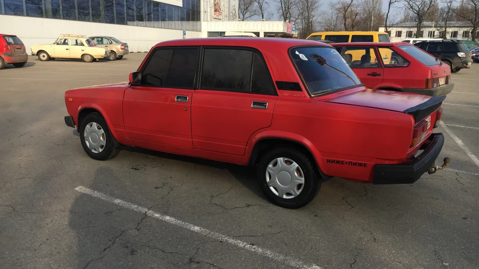 Lada 2107 Тазик#на#зиму# 2