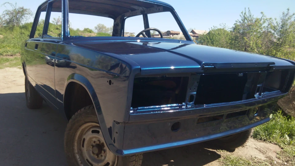 Lada 2107 темно синій металік 2