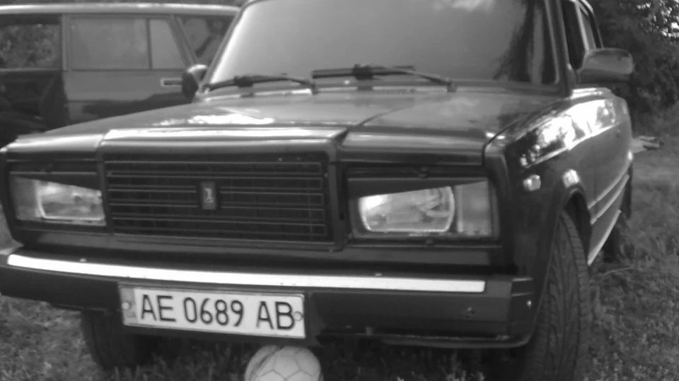 Lada 2107 навчальний баклажан=)