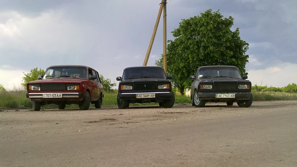 Lada 2107 навчальний баклажан=) 2