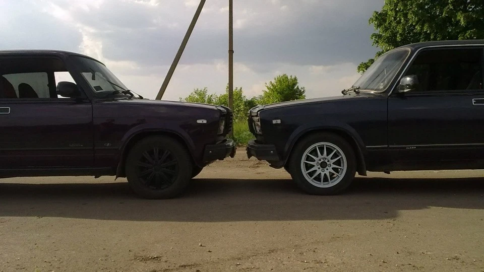 Lada 2107 навчальний баклажан=) 4