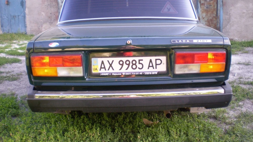 Lada 2107 зелений наутілус 3