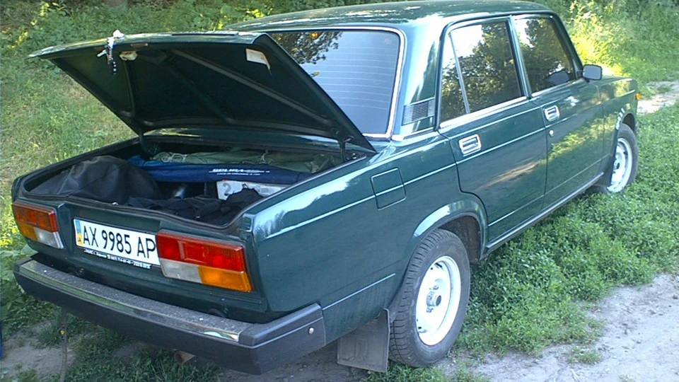 Lada 2107 зелений наутілус 5