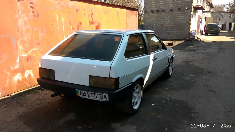 Lada 2108 Біла злюка 5