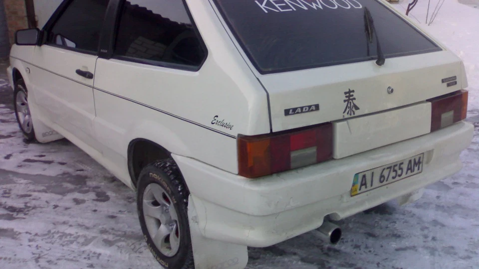 Lada 2108 біла зубила 2