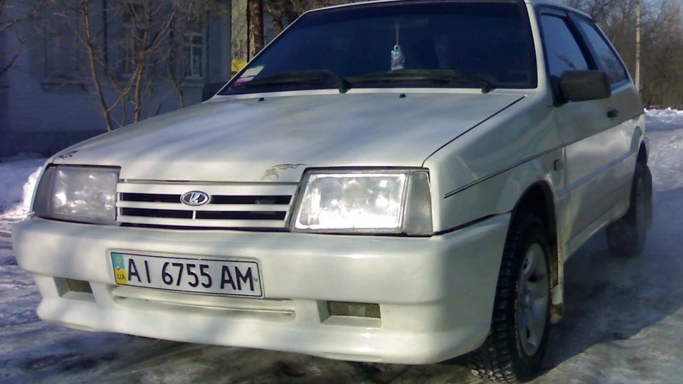 Lada 2108 біла зубила 3