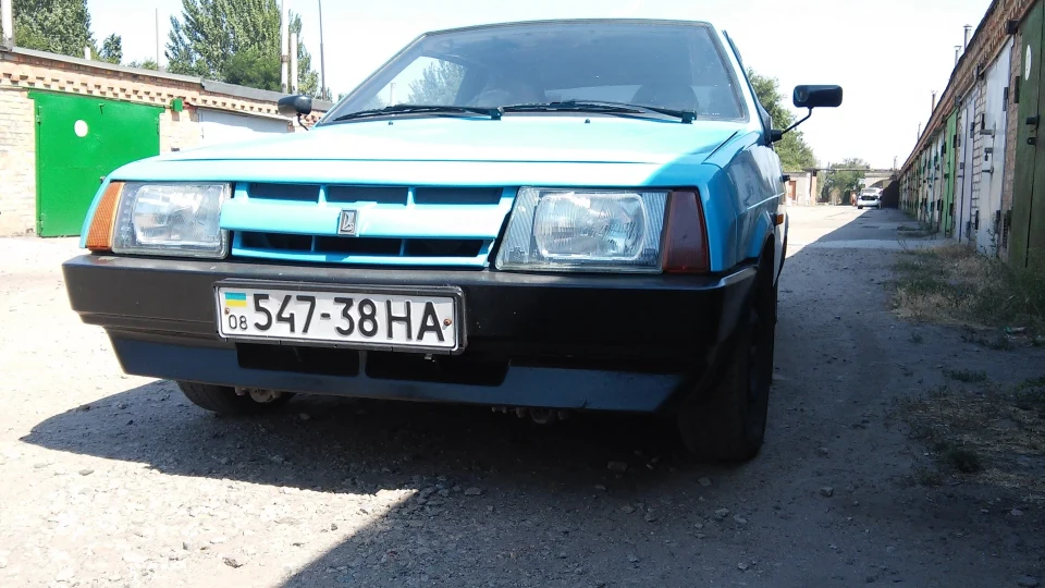 Lada 2108 blue ice 4