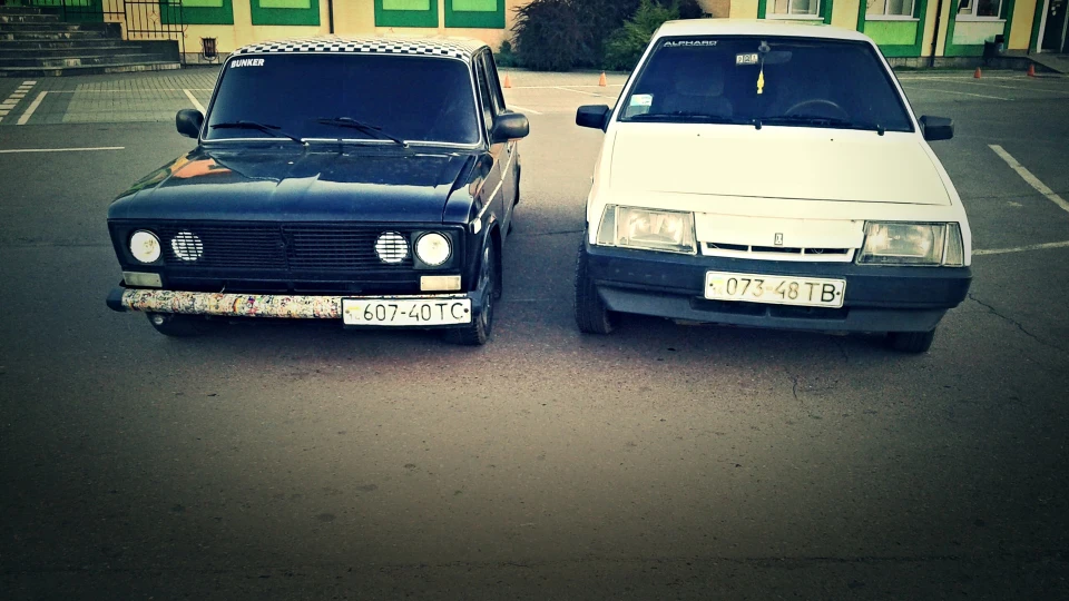 Lada 2108 by night family... 2