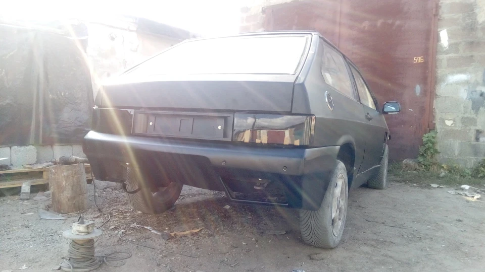 Lada 2108 чорна матова 3