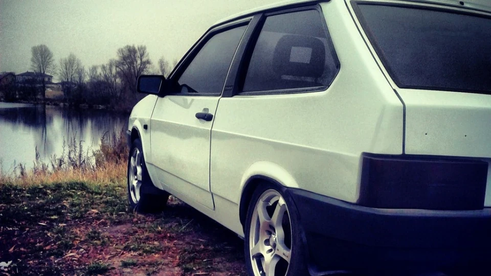 Lada 2108 ГОНКА 4