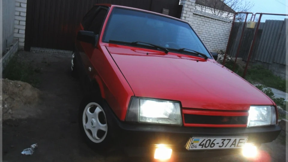 Lada 2108 червоний німець 3