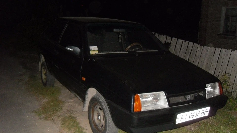 Lada 2108 мокрий асфальт 2