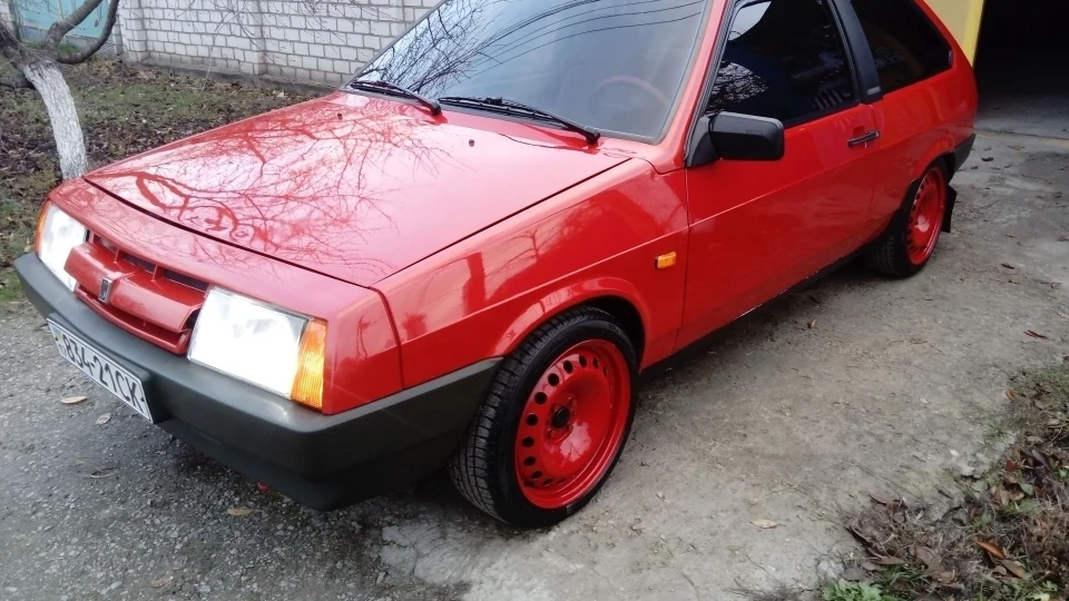 Lada 2108 Red Sunset 2