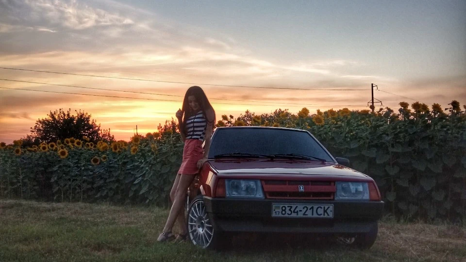 Lada 2108 Red Sunset 3
