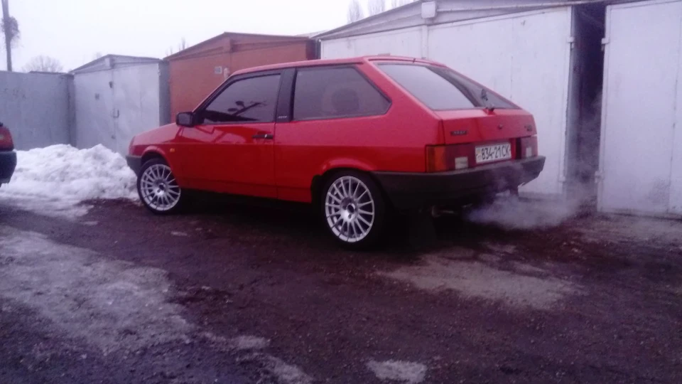 Lada 2108 Red Sunset 5