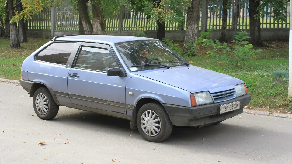 Lada 2108 Сріблясто-блакитний 2