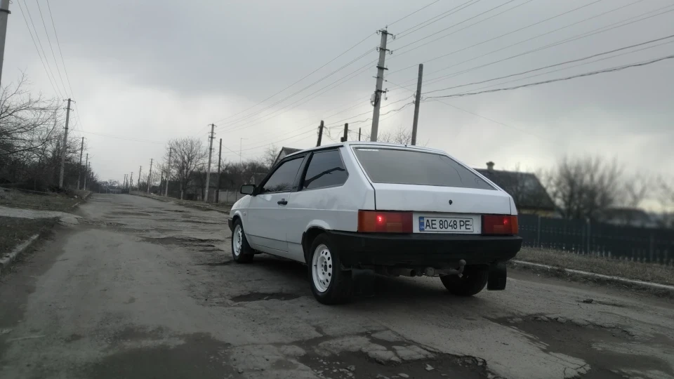 Lada 2108 "Simple White Car"🚗Taz 3