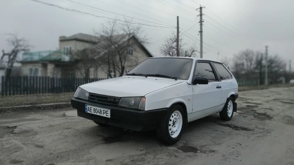 Lada 2108 "Simple White Car"🚗Taz 4