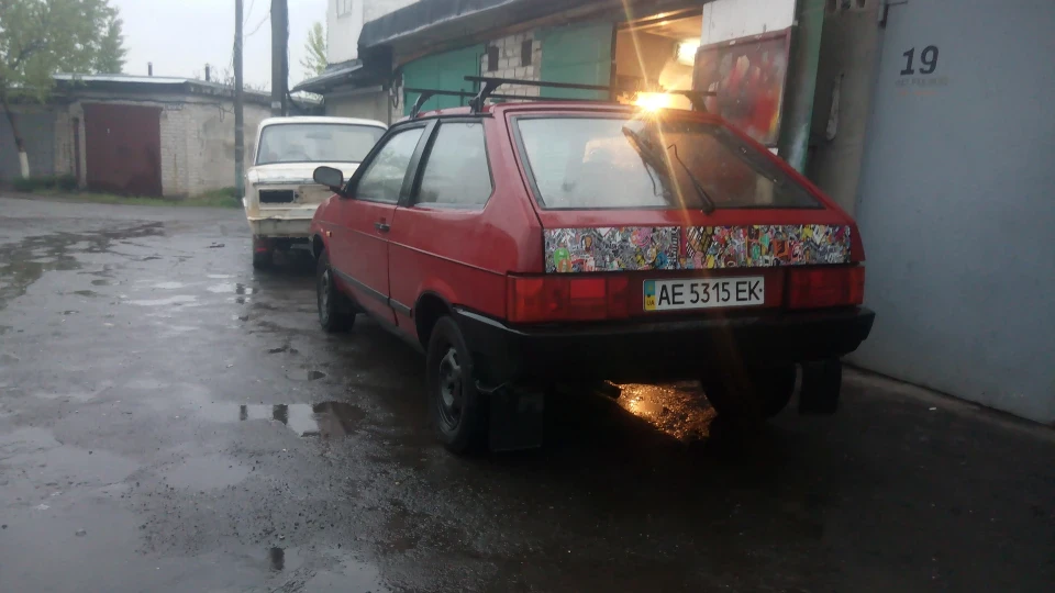 Lada 2108 Square Fire))))