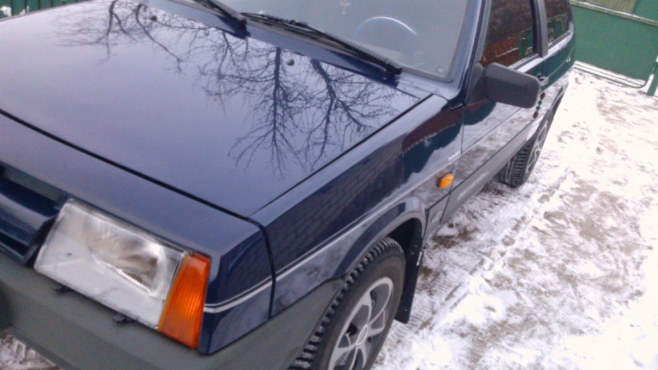 Lada 2108 темно-синя фрау 4