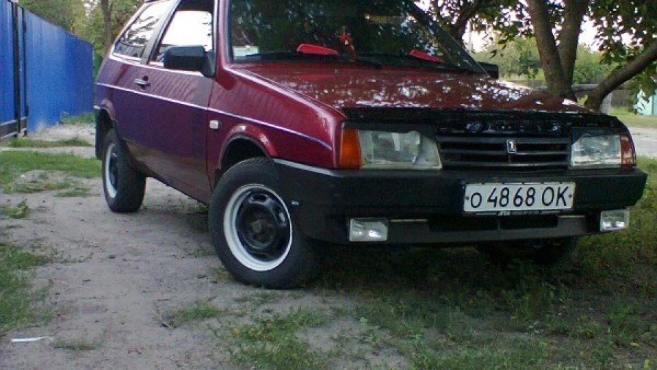 Lada 2108 вишневий металик 2