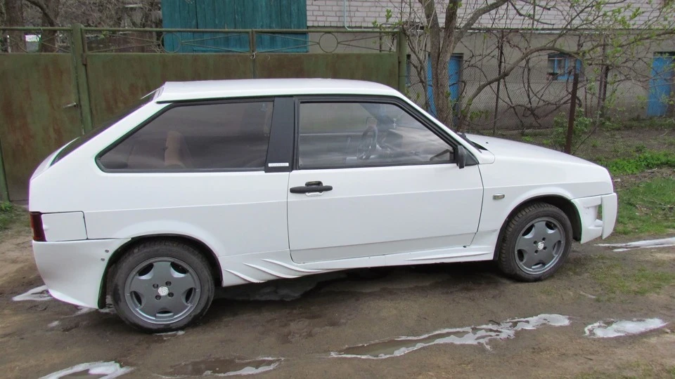 Лада 2108 Біла МаРуСьКа Сука 3