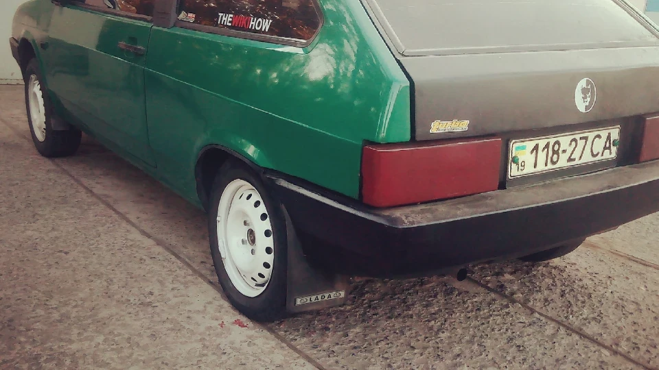 Lada 2108 Зелений Шершень 4