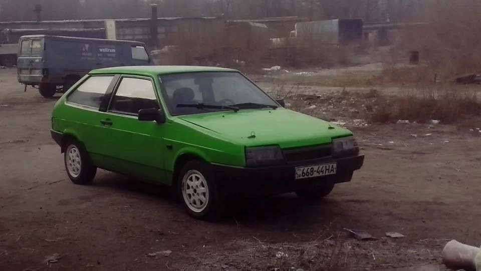 Lada 2108 Зелений шершень 2