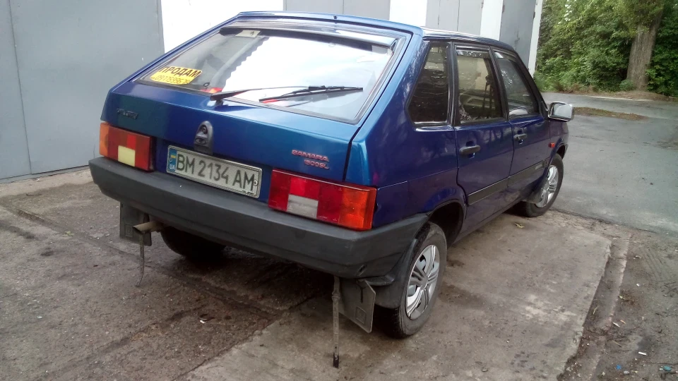 Lada 2109 1,5 синька 2
