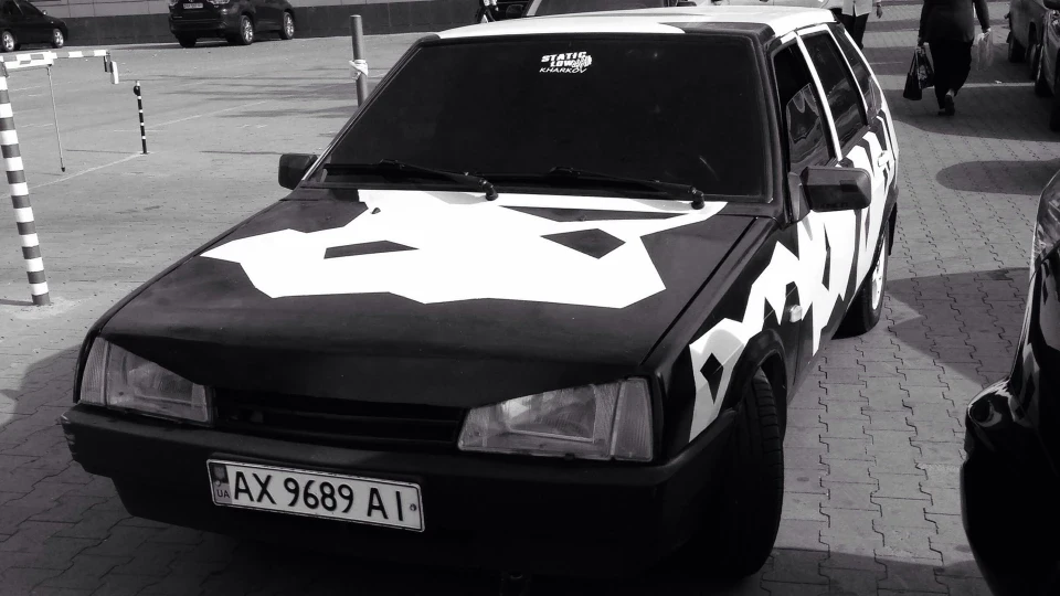 Lada 2109 almost White Nine 2