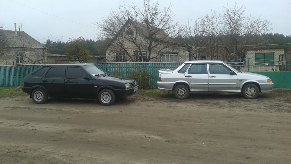 Lada 2109 black nine 3